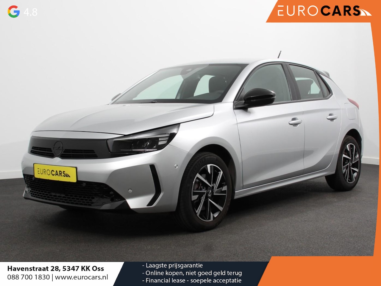 Opel Corsa - 1.2 Turbo Hybrid 100pk GS Automaat Navigatie Apple Carplay/Android Auto Camera Parkeersens - AutoWereld.nl