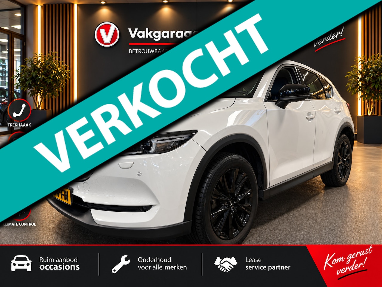 Mazda CX-5 - 2.0 SkyActiv-G 165 Sportive / Leder / Bose / Trekhaak / stoelverw. / Camera - AutoWereld.nl
