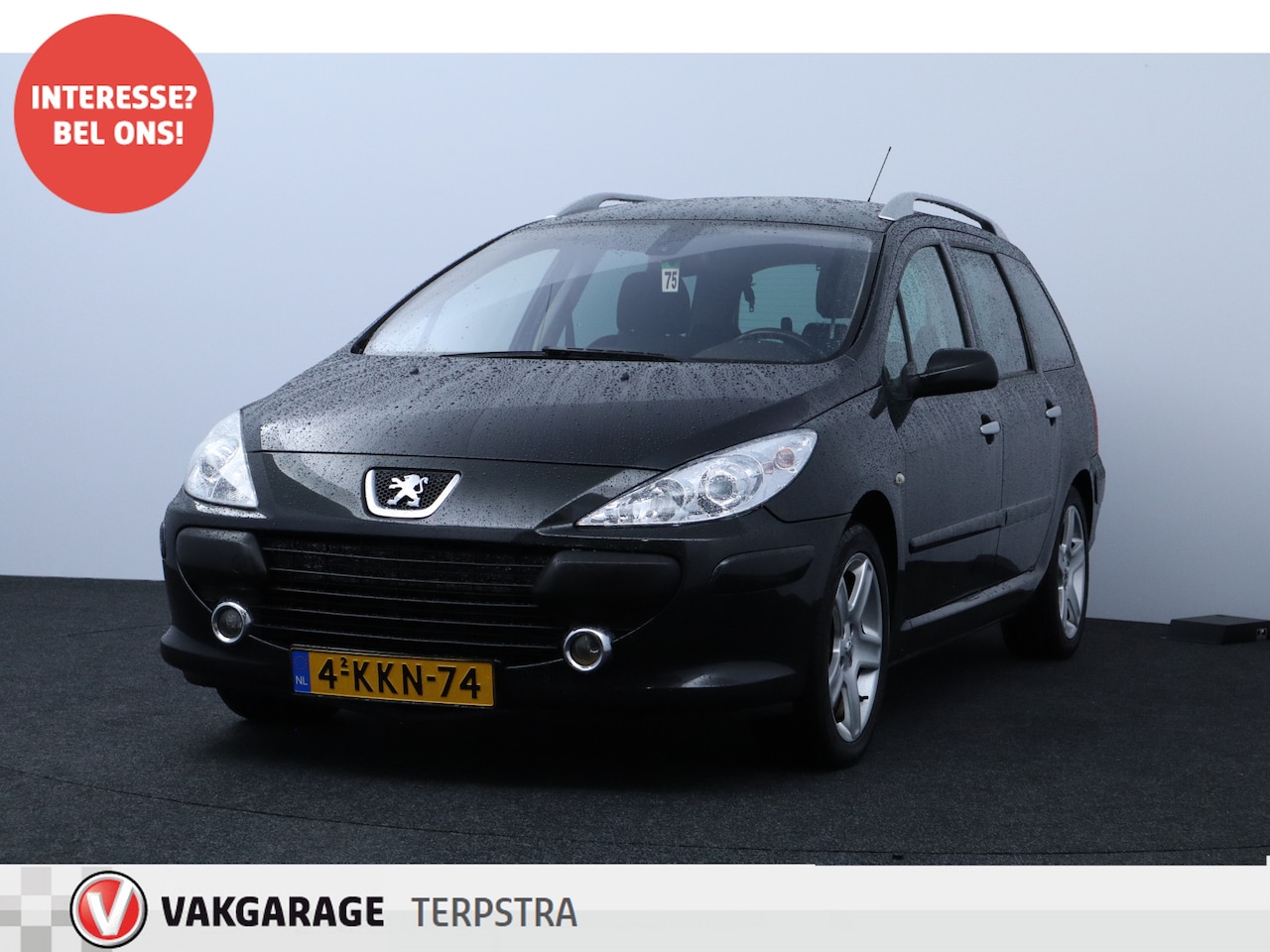 Peugeot 307 SW - 2.0-16V Pack/ D-Riem verv: 186.000 KM!/ 7-PERSOONS!/ 17'' LMV/ Trekhaak/ Panorama-Dak/ 17' - AutoWereld.nl