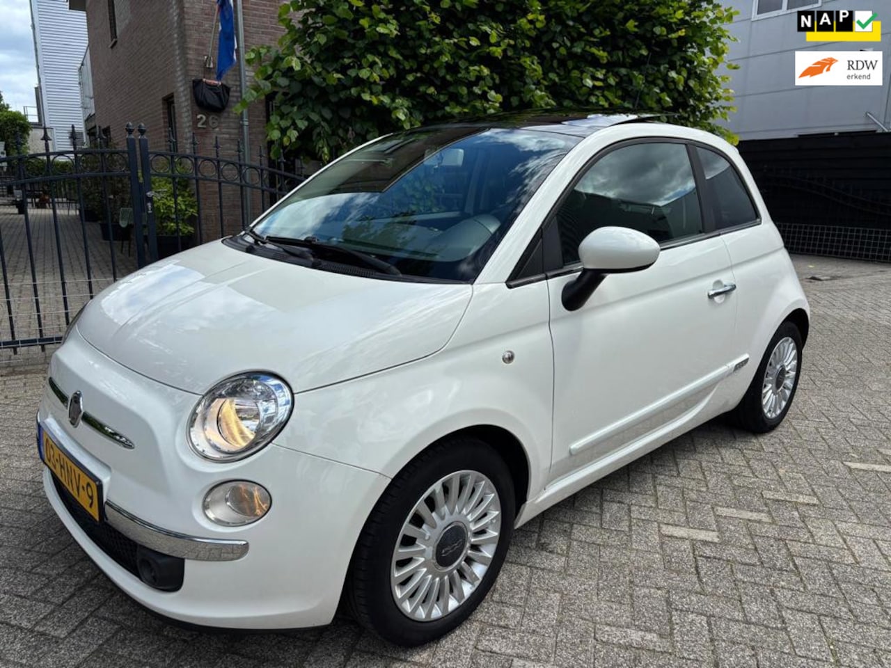 Fiat 500 - 1.2 Sport automaat/schuifdak - AutoWereld.nl