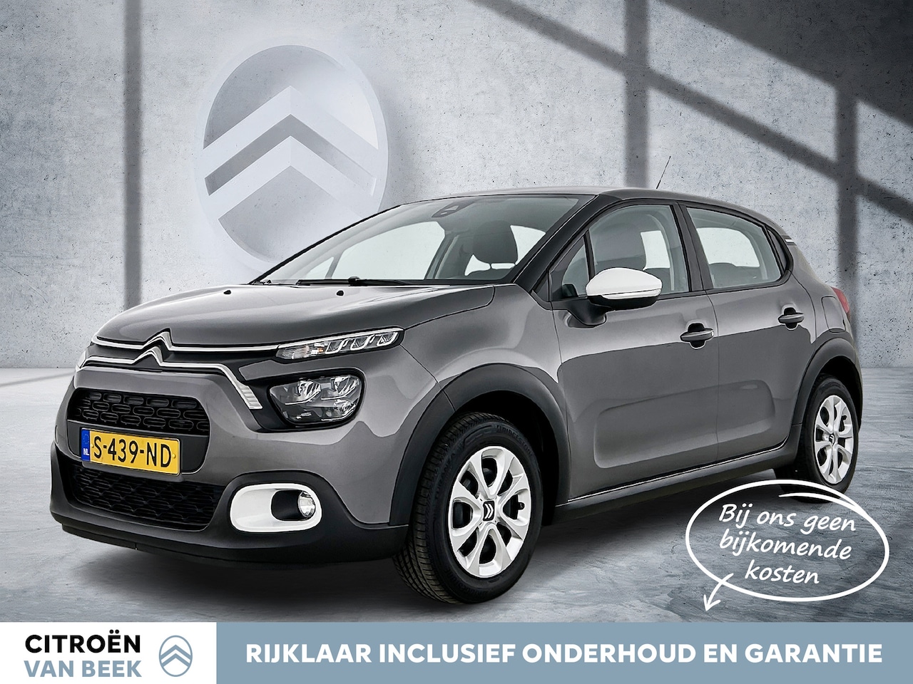 Citroën C3 - 82 pk You! | Rijklaar | Stoelverwarming | Bluetooth | DAB-radio | - AutoWereld.nl