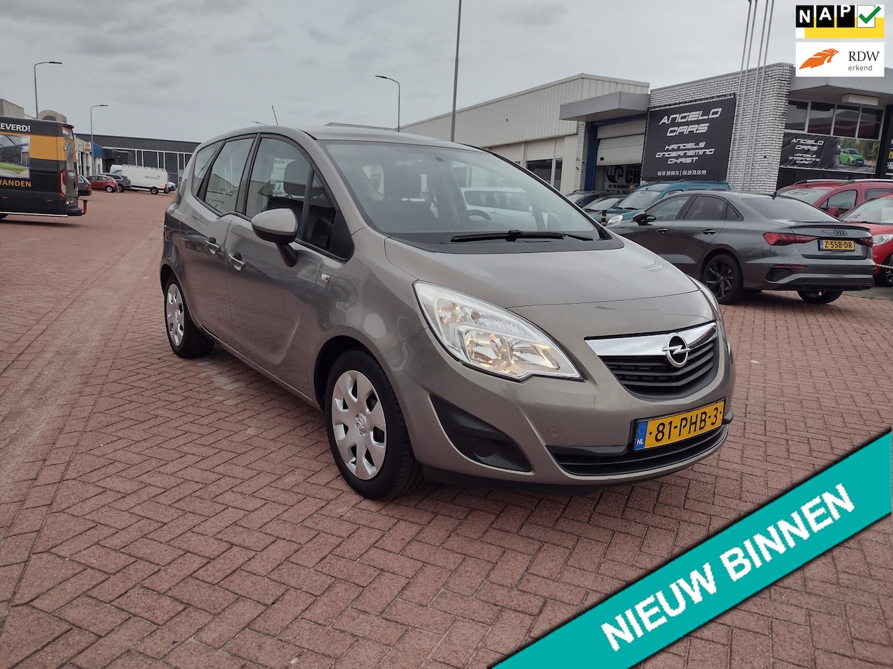Opel Meriva - 1.4 Edition MOOIE AUTO BEL 0619590613 AIRCO 5 DRS - AutoWereld.nl