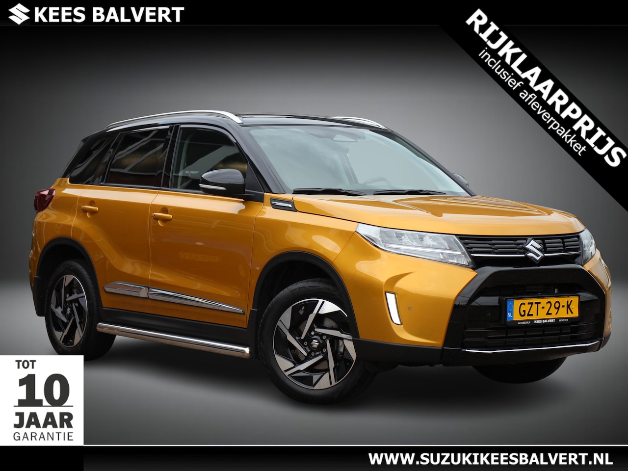 Suzuki Vitara - 1.4 Boosterjet Style Hybrid | Parkeersensoren | Draadloze Carplay/Android auto | - AutoWereld.nl
