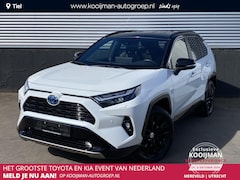 Toyota RAV4 - 2.5 Hybrid AWD Bi-tone edition Parelmoer, navigatie Apple CarPlay/Android Auto, stoelverwa