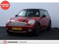MINI Clubman - 1.6 Cooper/ Two-Tone/ 17'' LMV/ Half-Leder/ Panorama-Dak/ Stoelverw./ Clima/ Cruise/ Elek.