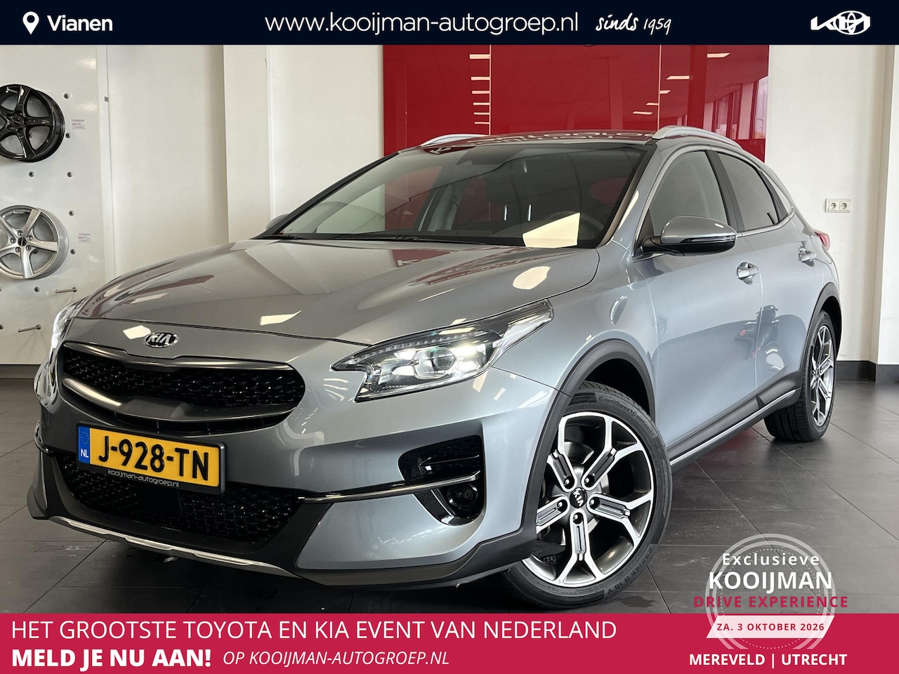 Kia XCeed - 1.0 T-GDi DynamicLine Kia XCeed 1.0 T-GDi ExecutiveLine Stoel en Stuurverwarming, Apple Ca - AutoWereld.nl