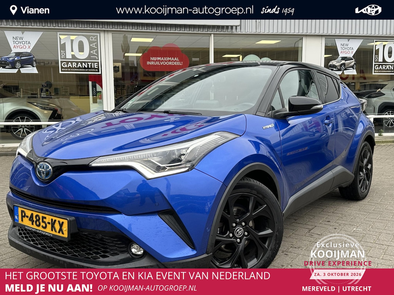 Toyota C-HR - 1.8 Hybrid Executive Ultimate speciale uitvoering, leder/alcantara - AutoWereld.nl