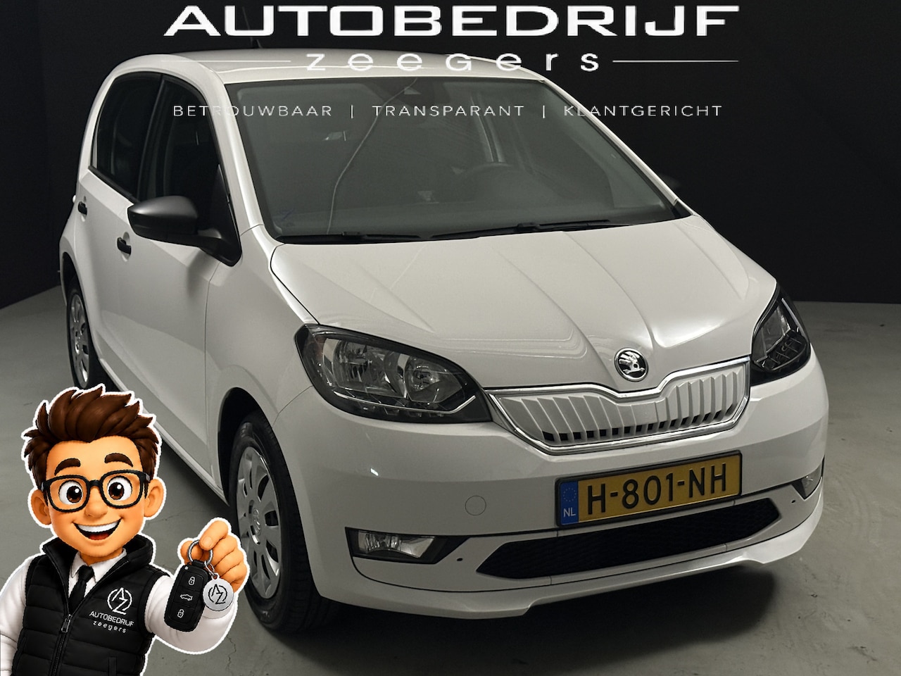 Skoda Citigo e-iV - EV Ambition *NAP*Automaat*Android/Apple Auto* - AutoWereld.nl
