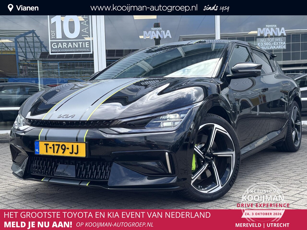 Kia EV6 - GT AWD 77.4 kWh GT uitvoering, Kuipstoelen, 585PK - AutoWereld.nl