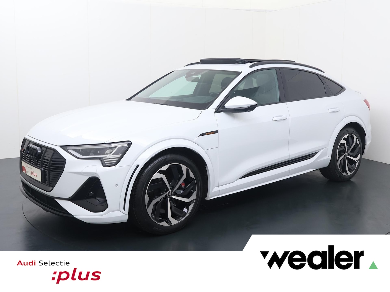 Audi e-tron Sportback - S quattro 95 kWh | 503 PK | SoH 100% | Trekhaak | Panoramadak | Top View 360° | Head-up di - AutoWereld.nl
