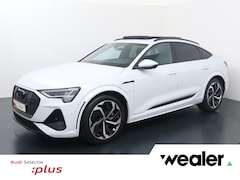 Audi e-tron Sportback - S quattro 95 kWh | 503 PK | SoH 100% | Trekhaak | Panoramadak | Top View 360° | Head-up di