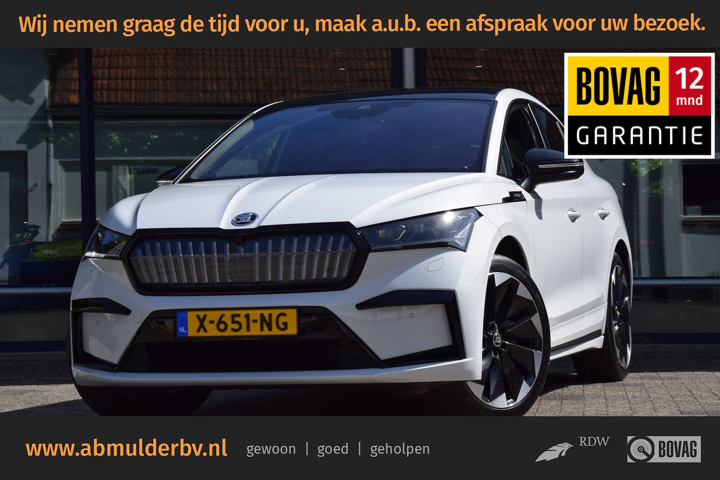 Skoda Enyaq Coupé iV - 60 Sportline 180PK | Rijklaar incl. BOVAG Garantie | SOH 91,81% | Org. NL | Trekhaak | Pan - AutoWereld.nl