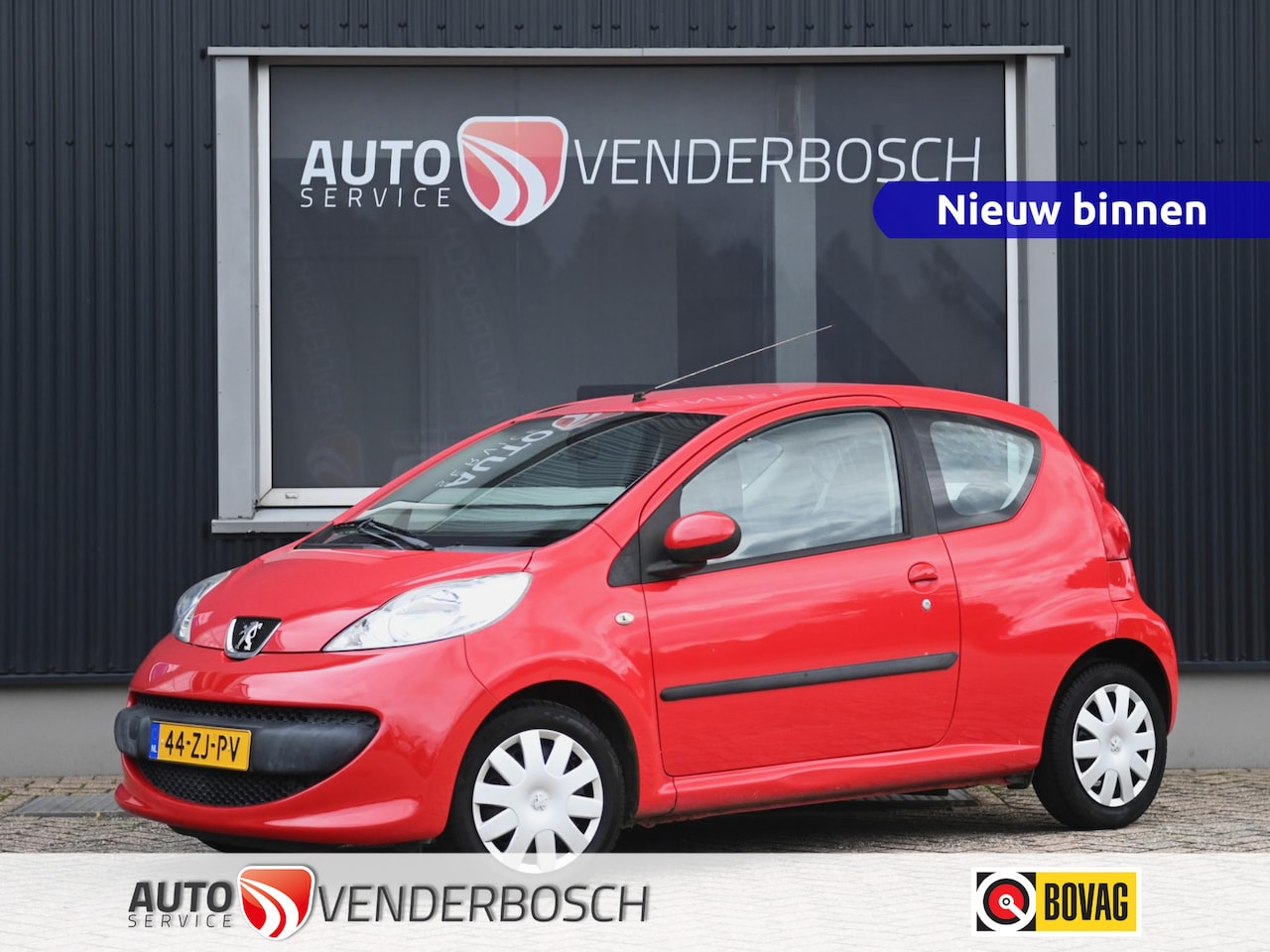 Peugeot 107 - 1.0-12V XS 68pk Automaat | 96.628km - AutoWereld.nl