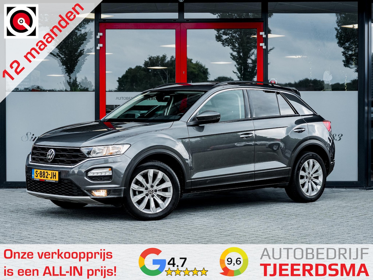 Volkswagen T-Roc - 1.5 TSI Style | Trekhaak | Navigatie | Climate Control | Apple Carplay | Android Auto | Pr - AutoWereld.nl