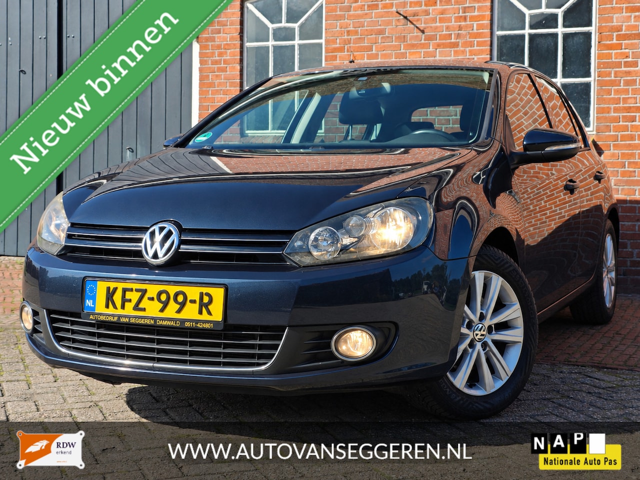 Volkswagen Golf - 1.4 TSI - Garantie / Cruise / Clima / Navi - AutoWereld.nl