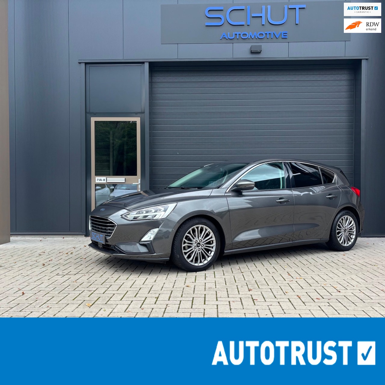 Ford Focus - 125pk Titanium Business FULL LED | HUD | 17INCH |CARPLAY | NAVI | STOEL + STUURVERWARMING - AutoWereld.nl
