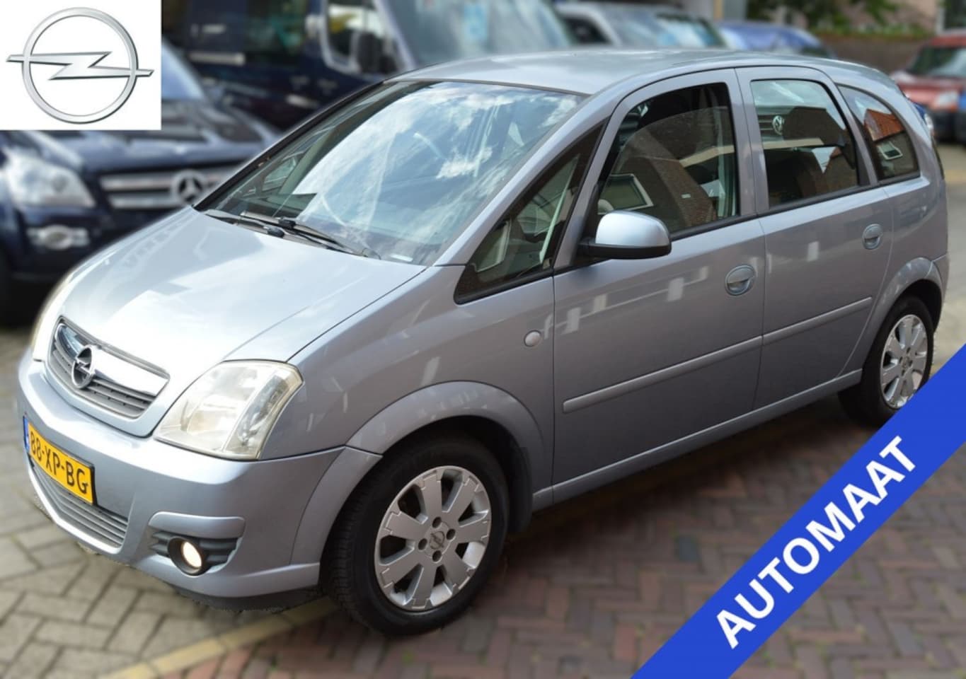 Opel Meriva - Opel Meriva 1.6 AIRCO AUTOMAAT 4x ALL Season banden - AutoWereld.nl