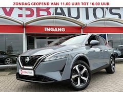 Nissan Qashqai - 1.3 MHEV 158PK AUT. N-CONNECTA PANO-DAK TREKHAAK NL-AUTO NARDO-GREY NAVI 360-CAMERA CARPLA