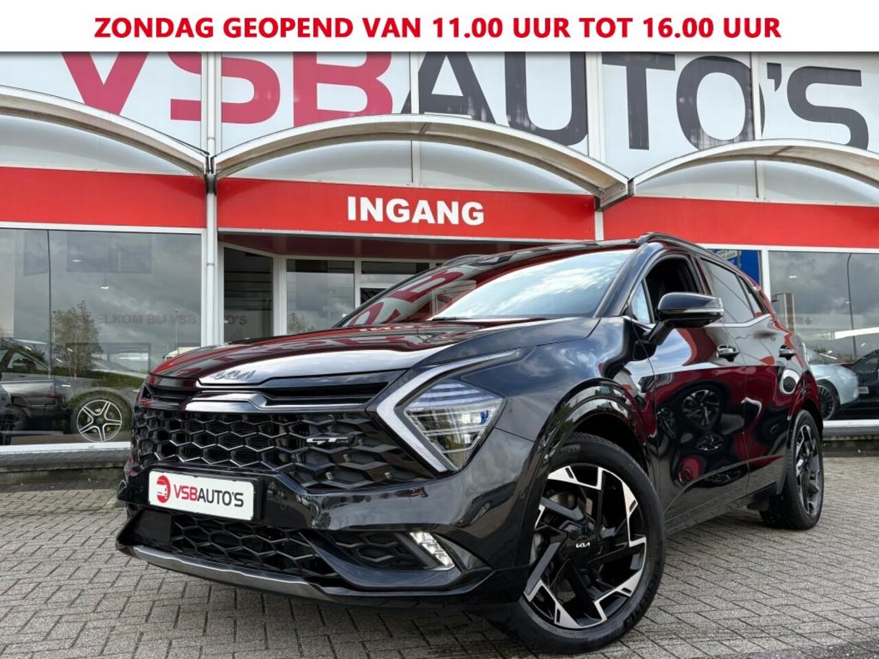 Kia Sportage - 1.6 PLUG-IN HYBRID 4WD 265PK AUT. GT-LINE PANO-DAK TREKHAAK NAVI CAMERA CRUISE CARPLAY STU - AutoWereld.nl