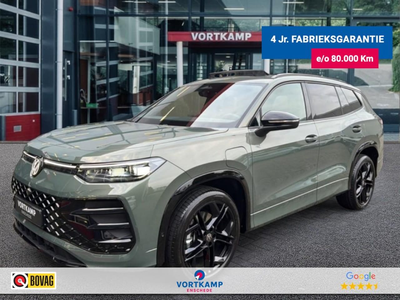 Volkswagen Tayron - 1.5 TSI E-HYBRID R-LINE 272 PK PANO-DAK/LEDER/H+K/TREKHAAK/360CAMERA/DCC - AutoWereld.nl