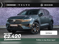 Volvo EX40 - Single motor Ext. Range Ultra Europa Black Edition | Getint glas | Nubuck | Panoramadak |