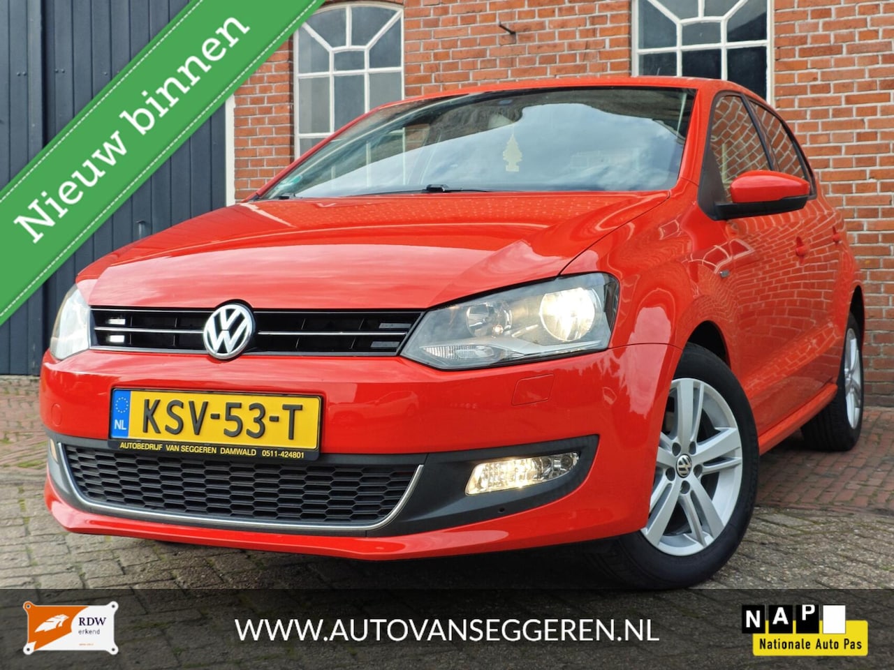 Volkswagen Polo - 1.2 Life - Garantie / Cruise / Clima / Stoelv. - AutoWereld.nl