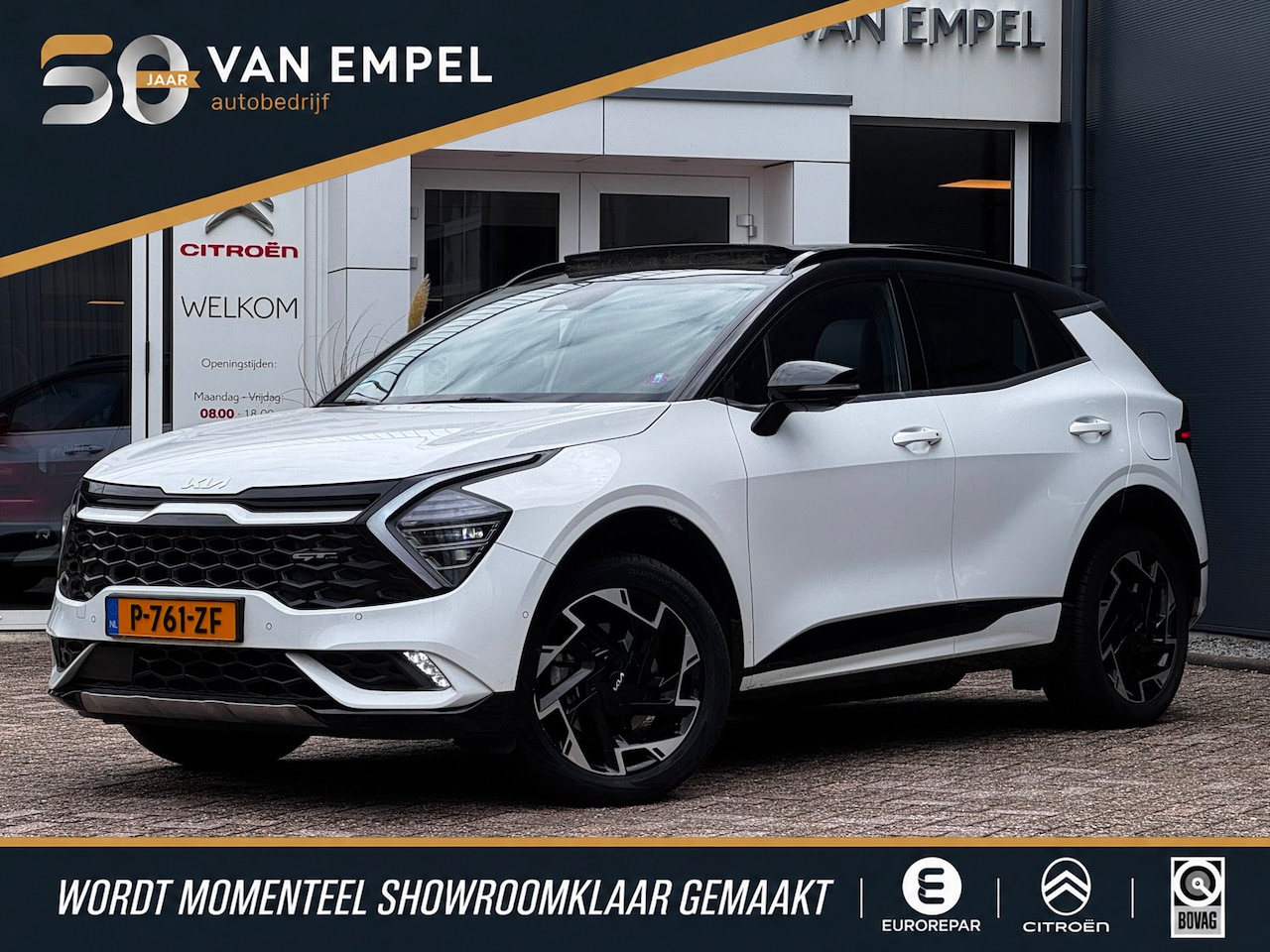 Kia Sportage - 1.6 T-GDi Plug-in Hybrid AWD GT-PlusLine | 98% SOH | Trekhaak | Panoramadak | NL-Auto | 1e - AutoWereld.nl