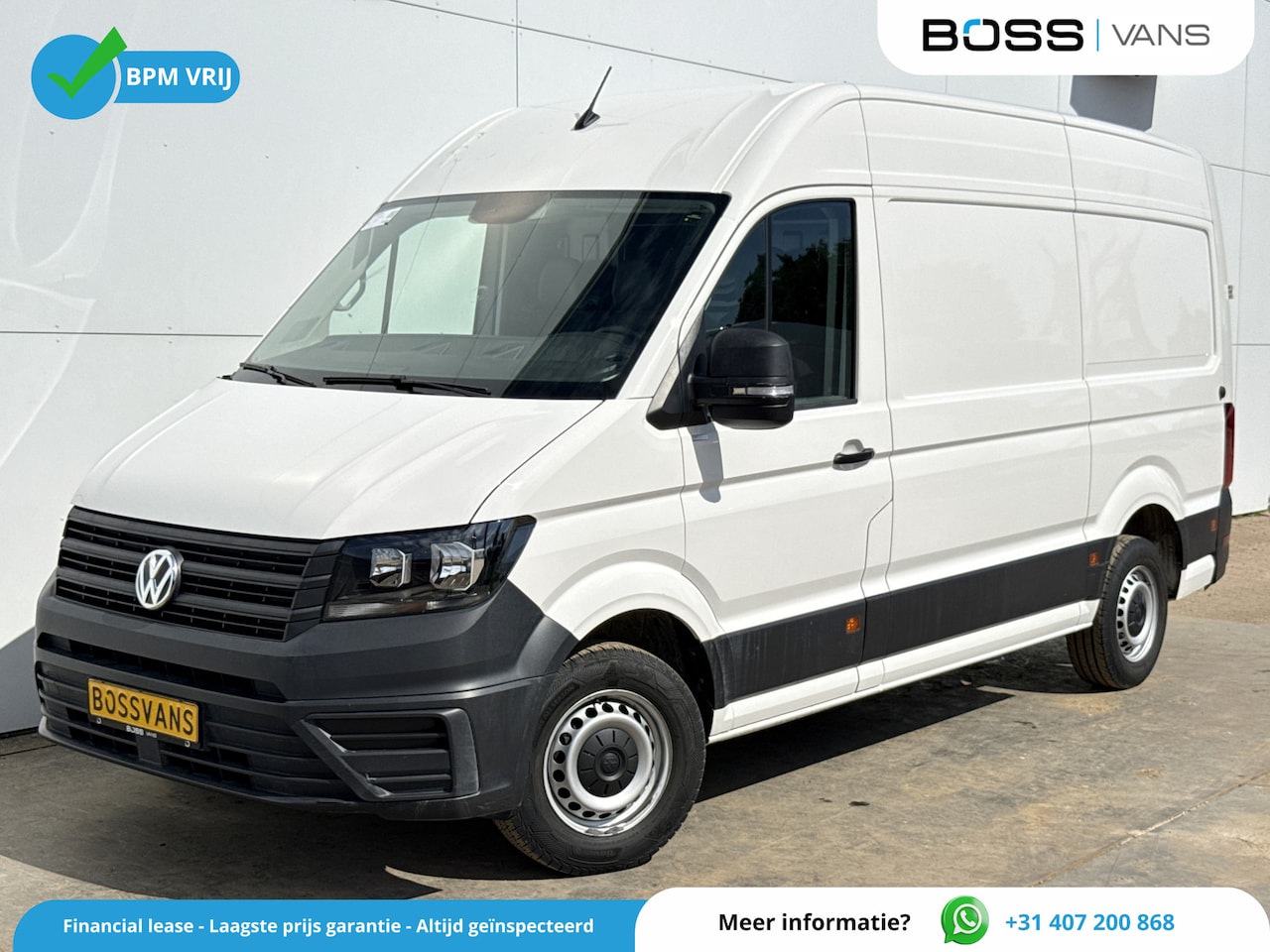 Volkswagen Crafter - 2.0 TDI 140PK L3H3 Camera Airco Carplay Parkeersensoren Euro 6 - AutoWereld.nl