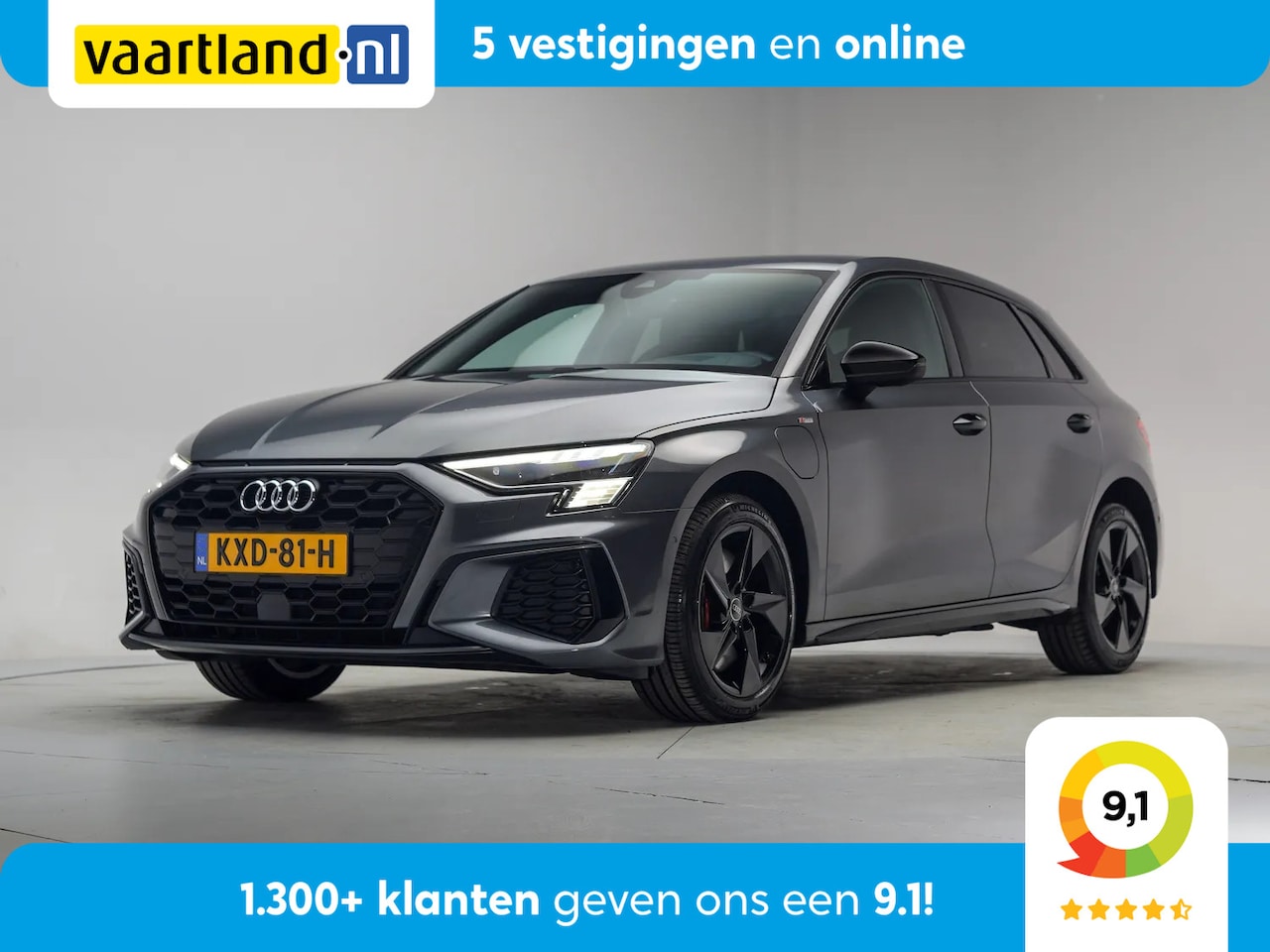 Audi A3 Sportback - 45 TFSI e S line Competition [ Leder Virtual Apple/Android HUD Trekhaak ] - AutoWereld.nl