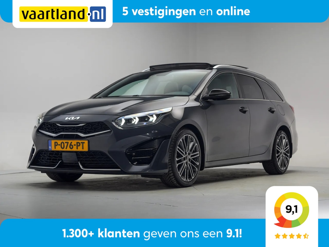 Kia Cee'd Sportswagon - Ceed 1.5 T-GDI GT-PlusLine Aut. [ Trekhaak Panorama JBL-audio Stuur-&stoelverwarming LED ] - AutoWereld.nl
