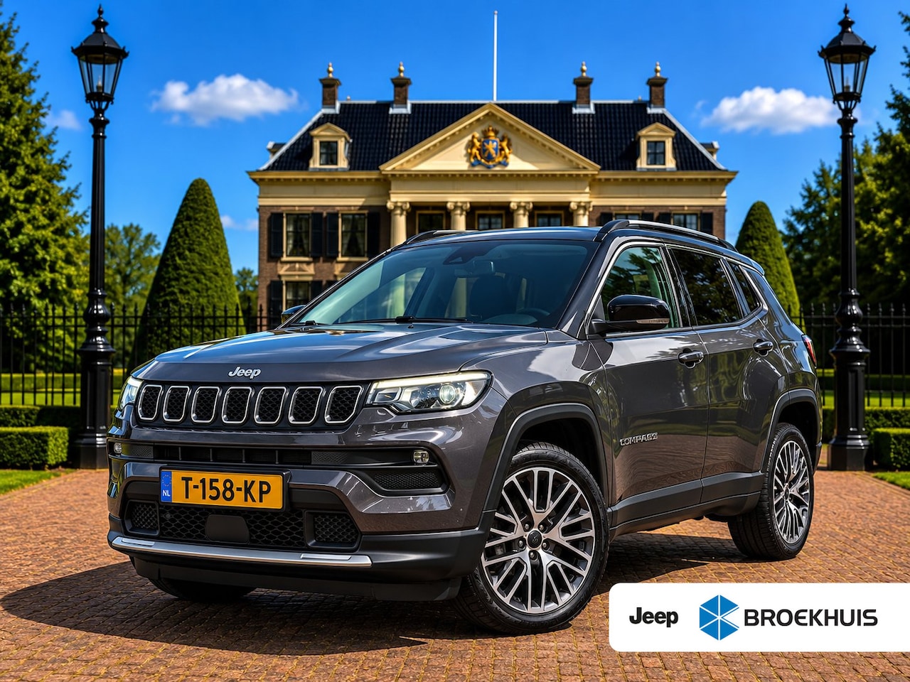 Jeep Compass - 4xe 240 Plug-in Hybrid Electric Limited | NL-AUTO! | ADAPTIVE CRUISE | STOELVERWARMING | L - AutoWereld.nl