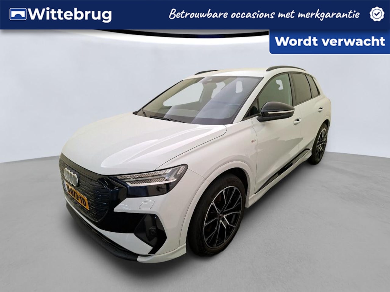 Audi Q4 e-tron - 40 S edition 77 kWh 204pk / Navigatie / LM 20 inch / Leder / Parkeerhulp plus / Camera / L - AutoWereld.nl