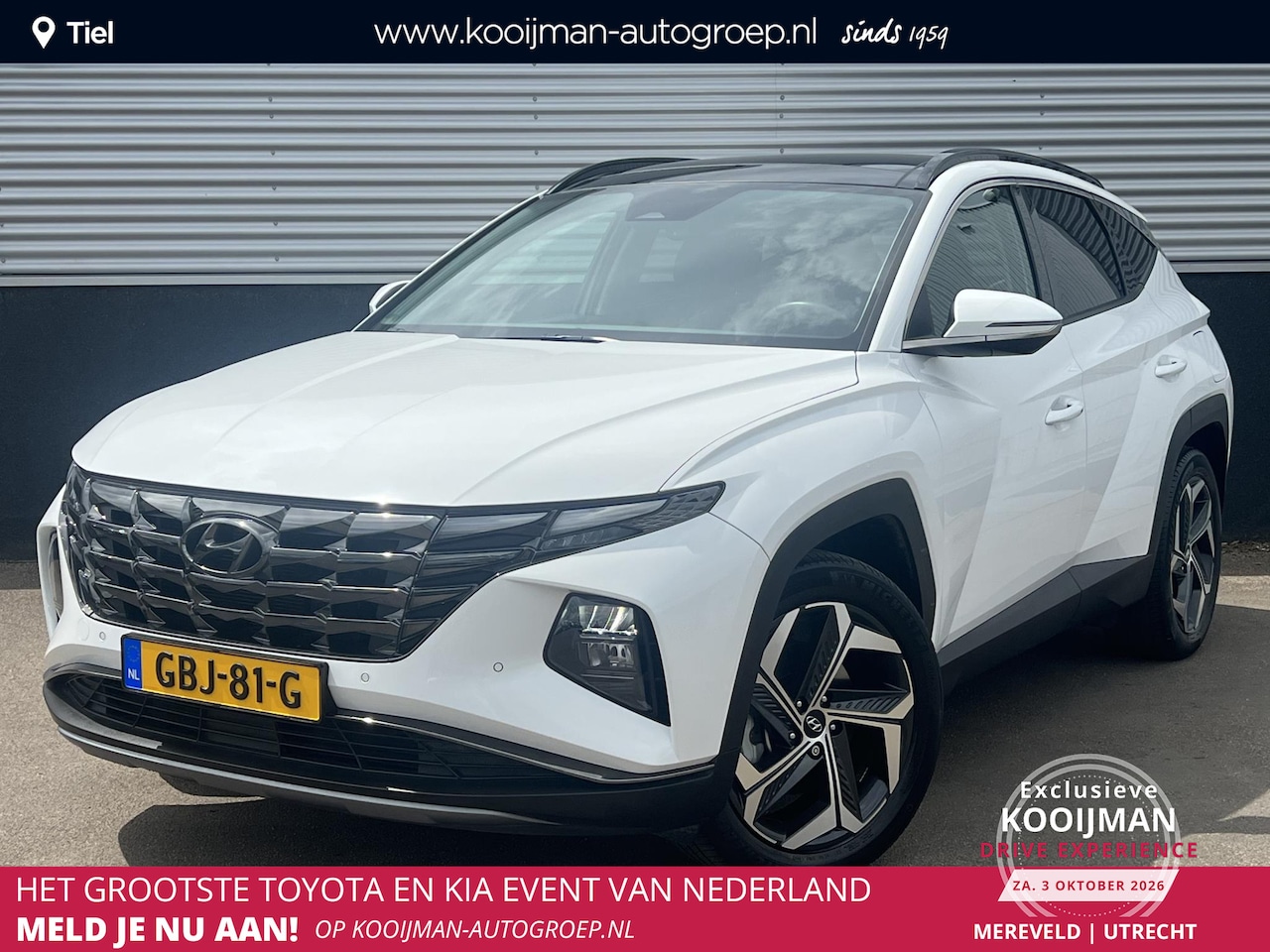 Hyundai Tucson - 1.6 T-GDI PHEV Premium Edition Sky 4WD 4WD Schuif/kanteldak, Navigatie, Stoelverwarming, P - AutoWereld.nl