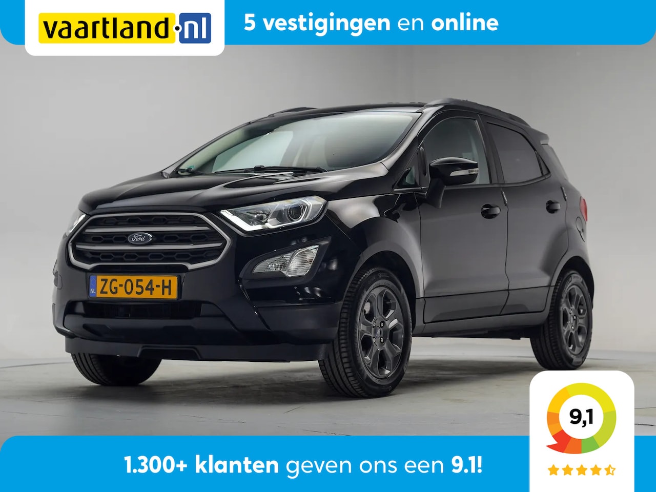 Ford EcoSport - 1.0 EcoBoost Trend Ultimate [ Navi Apple/Android Trekhaak Camera ] - AutoWereld.nl