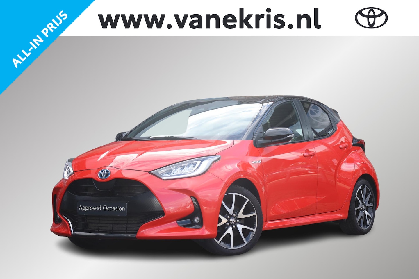Toyota Yaris - 1.5 Hybrid Launch Edition 1.5 Hybrid Launch Edition, Head Up Display, Stoelverwarming, stuurverwarming, Apple Carpla - AutoWereld.nl