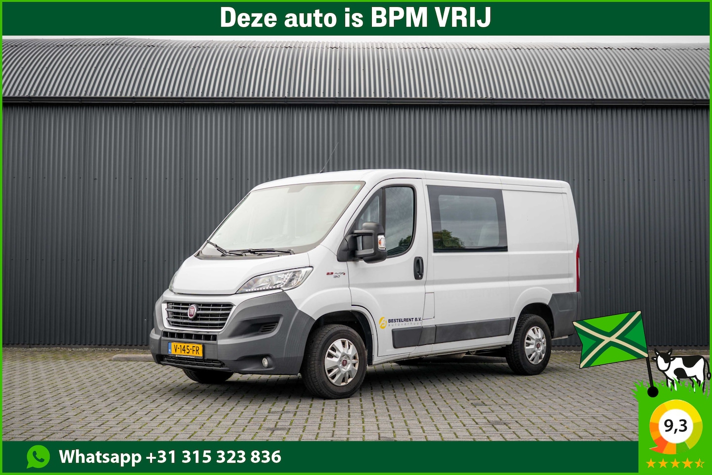 Fiat Ducato - 2.3 MultiJet | DC 7-Zits | Camera | Navi | Climate | Cruise | PDC | Euro 6 - AutoWereld.nl