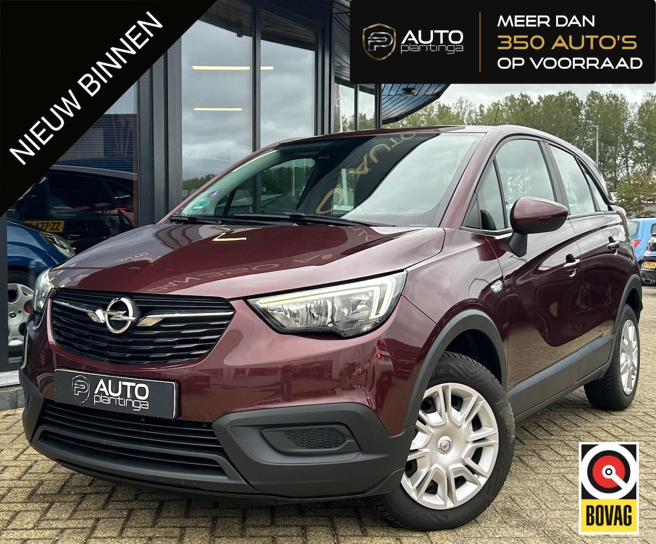 Opel Crossland X - 1.2 Turbo Innovation 110PK | NL AUTO | NAP | D Riem Vervangen in 2025 | 2 Sleutels | Airco - AutoWereld.nl