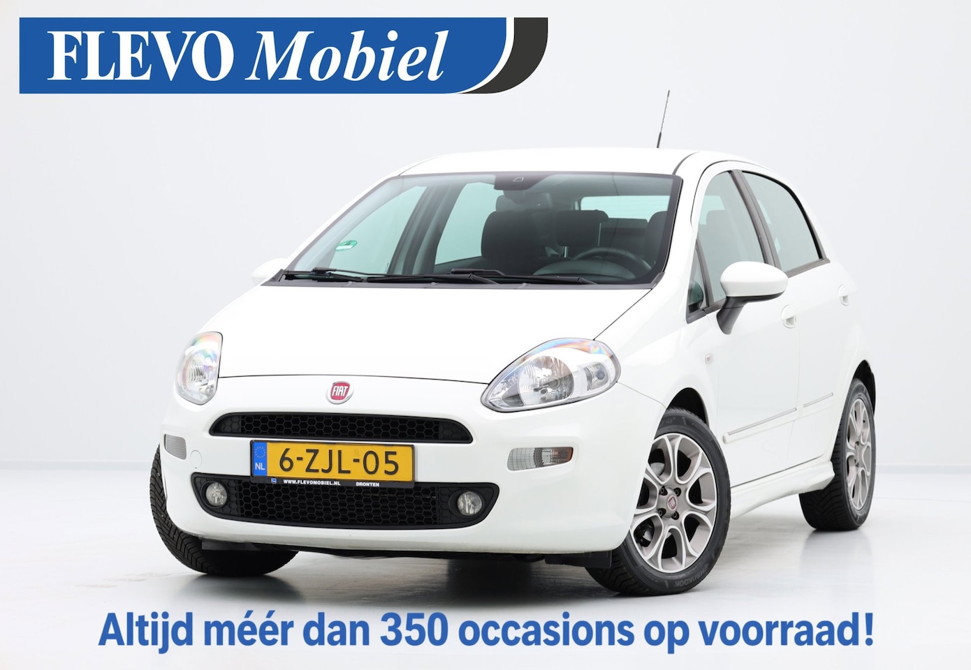 Fiat Punto Evo - 0.9 TwinAir Street 5-drs Airco|Cruise|LMV|PDC - AutoWereld.nl
