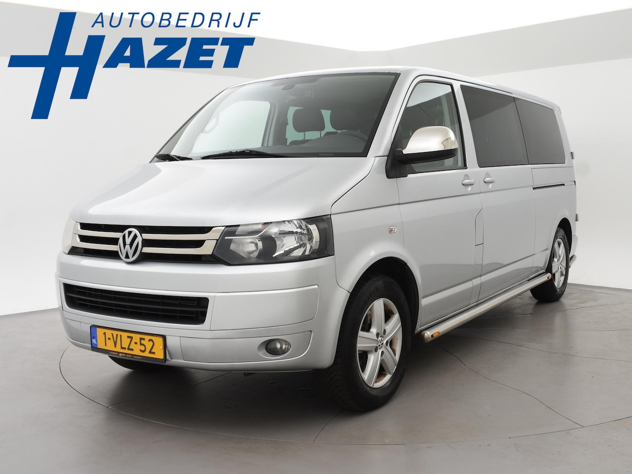 Volkswagen Transporter - 2.0 TDI L2H1 4MOTION 6-PERS DUBBEL CAB. *MARGE* + STANDKACHEL | 2 SCHUIFDEUREN | TREKHAAK - AutoWereld.nl