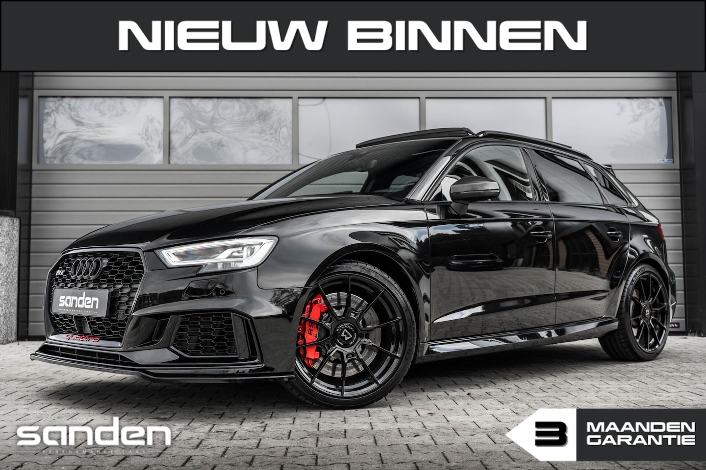 Audi RS3 - 2.5TFSI quattro|Pano|Maxton|RS Seats|Carbon|B&O|ACC - AutoWereld.nl
