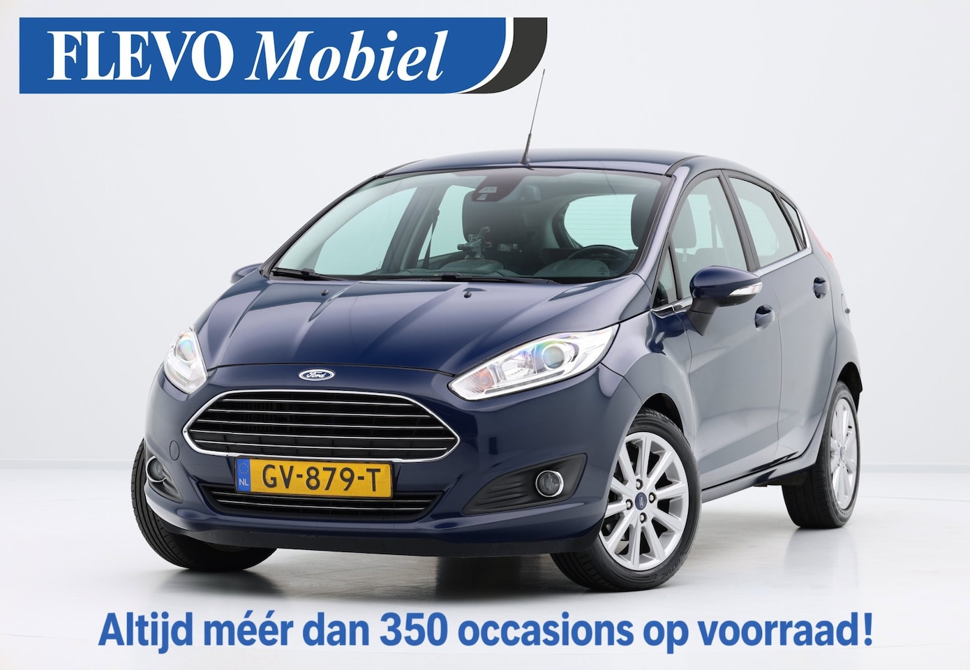 Ford Fiesta - 1.0 EcoBoost Titanium Distr. riem vv bij 79d km|Clima|Navi|PDC|LMV|Cruise - AutoWereld.nl
