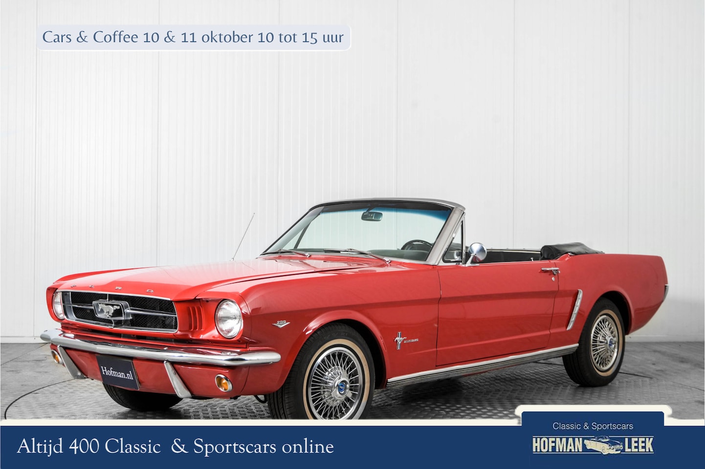 Ford Mustang - 289 V8 automaat cabriolet - AutoWereld.nl