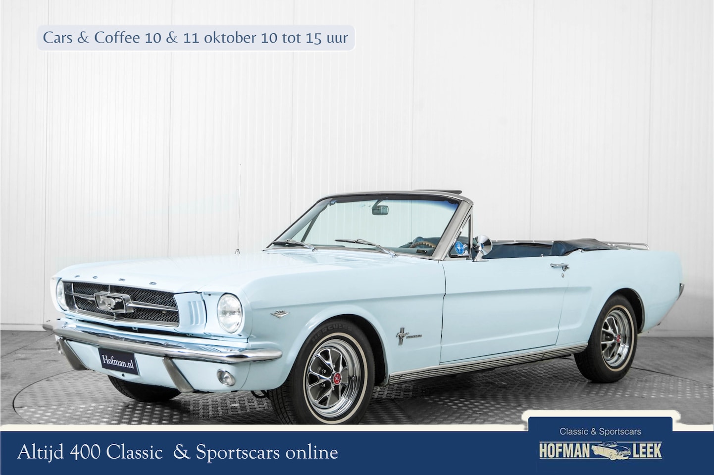 Ford Mustang - 289 V8 automaat cabriolet - AutoWereld.nl