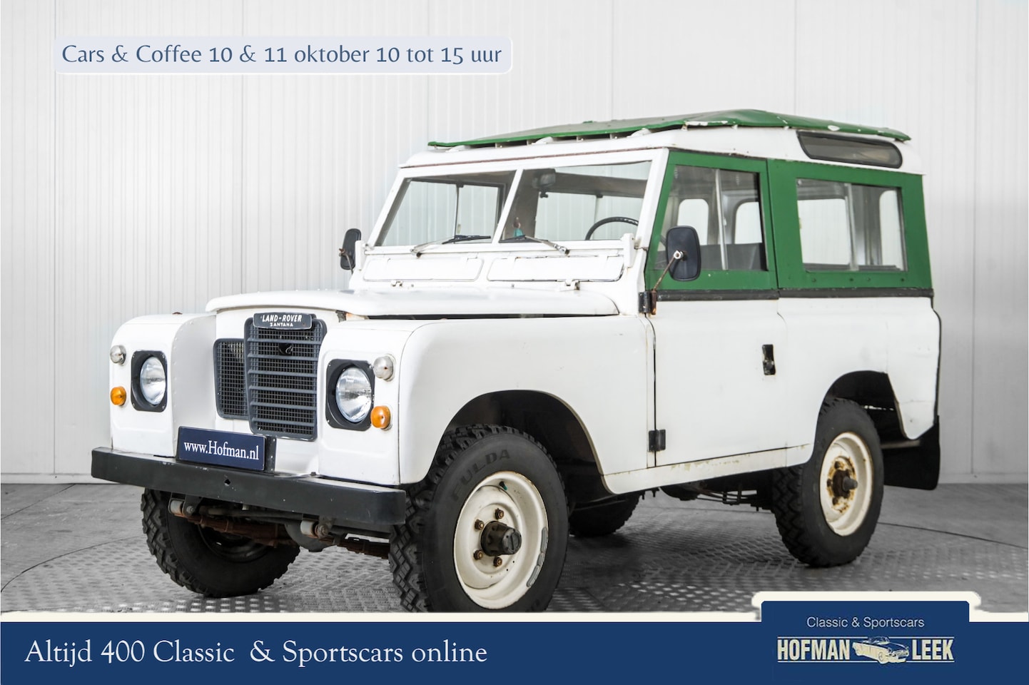 Land Rover 88 - Defender serie III overdrive Santana - AutoWereld.nl