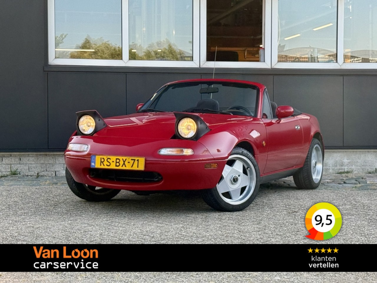 Mazda MX-5 - 1.6i-16V NA/Roestvrij/Stuurbekrachtiging/16''/Softtop/Elek ramen/ - AutoWereld.nl