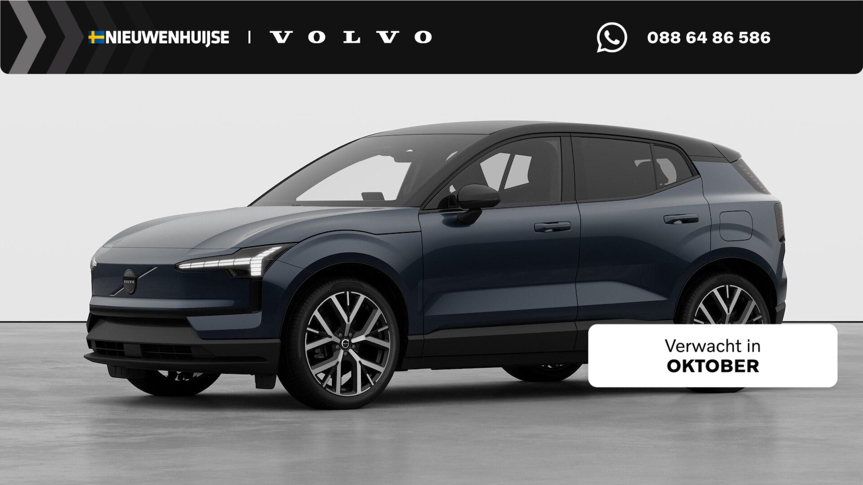 Volvo EX30 - P5 Long Range Plus Black Edition Europa 69 kWh | Harman Kardon Audio | 20" | Adaptieve Cru - AutoWereld.nl