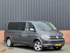 Volkswagen Transporter - 2.0 TDI 150pk Dubbele Cabine Highline Trekhaak/Leder/Adap.Cruise/Carplay/LED/Navi/18"