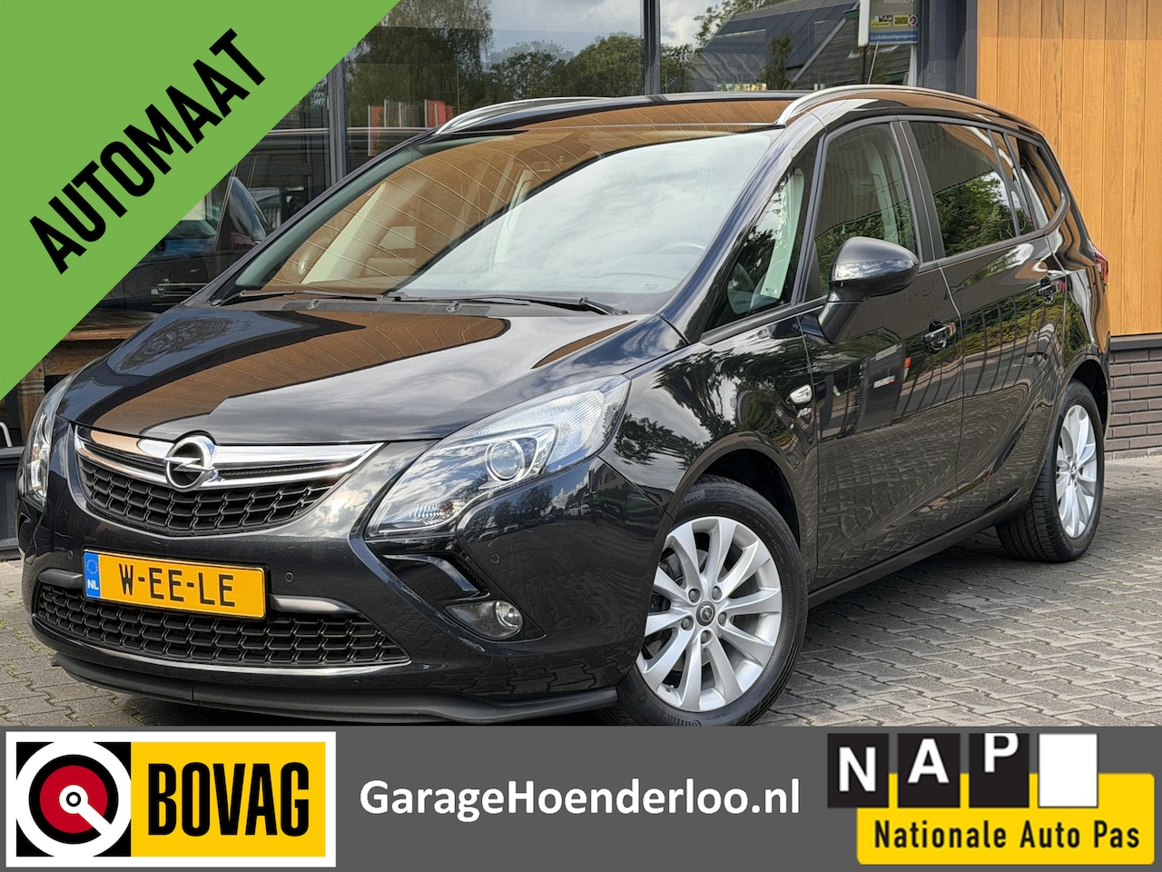 Opel Zafira Tourer - 1.4 FLEX Fietsendrager, Cruise, Stoel/Stuurverw. Garantie - AutoWereld.nl