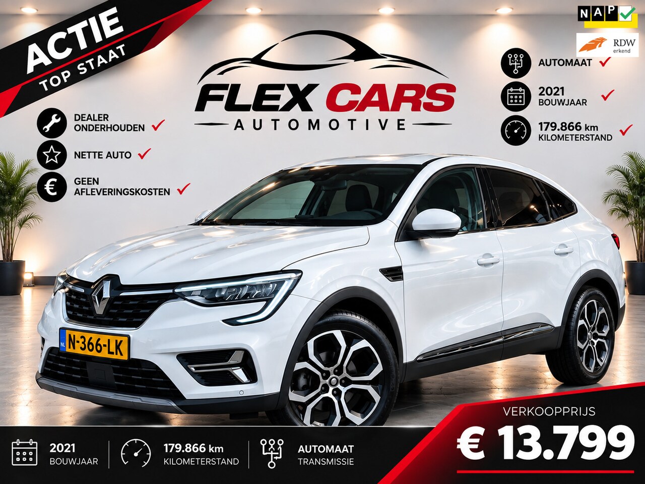 Renault Arkana - 1.6 E-Tech Hybrid 145 Intens|Achteruitrij camera|NL auto - AutoWereld.nl
