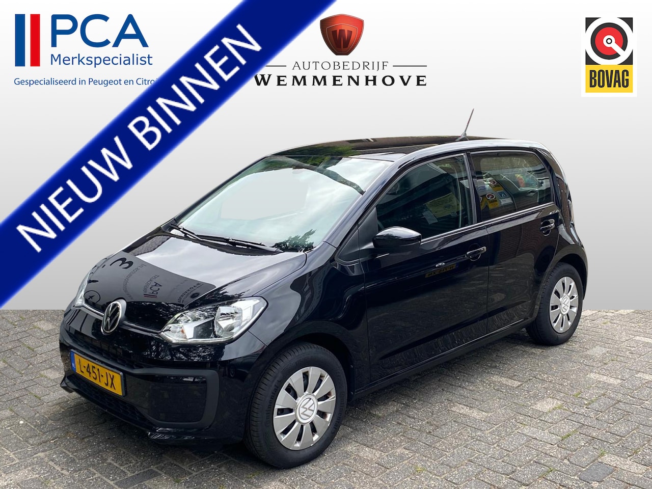 Volkswagen Up! - 1.0 Airco-Ecc/Camera/Navi voorb/Cruise control - AutoWereld.nl